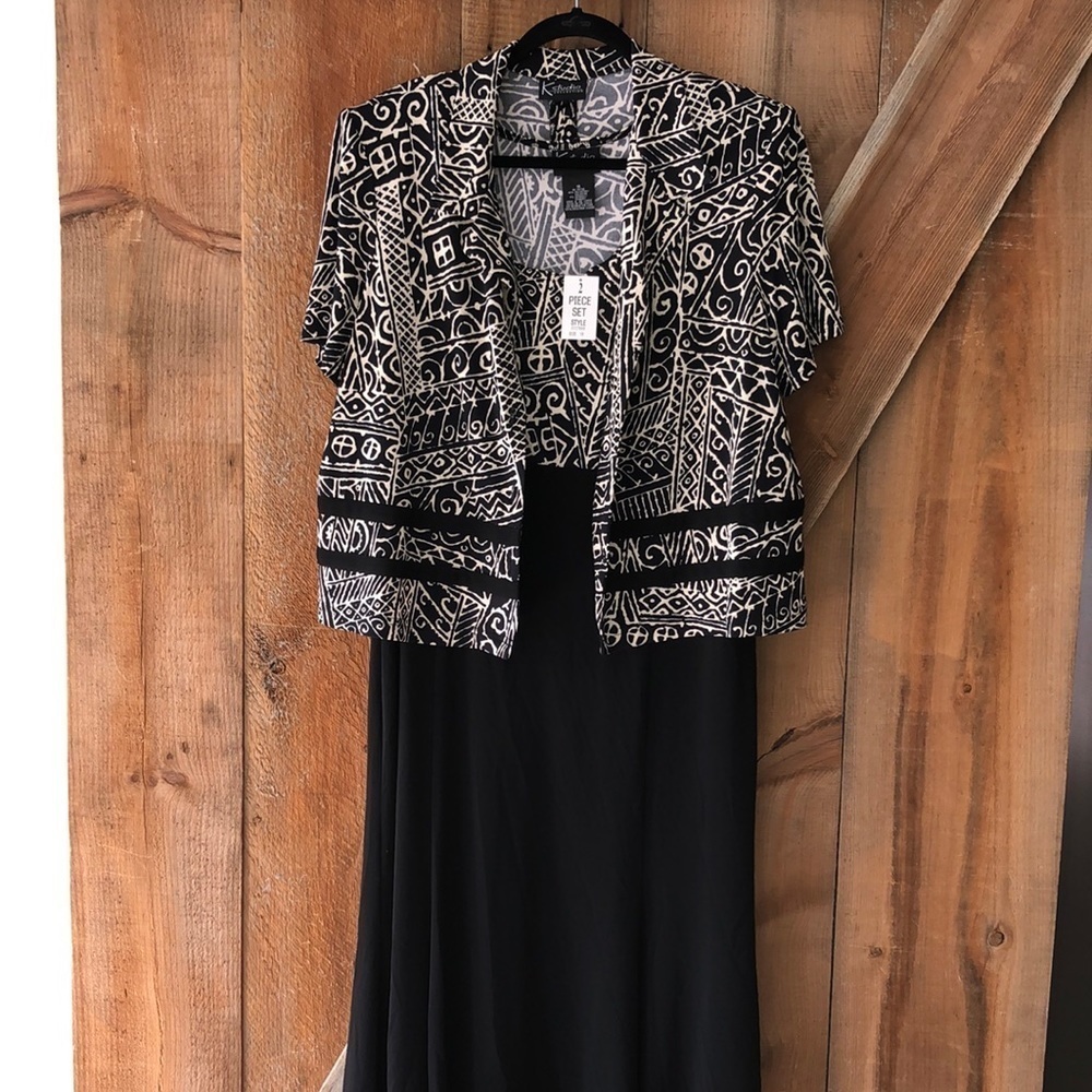 Nwt K Studio Sleeveless Dress And Jacket Size 18
